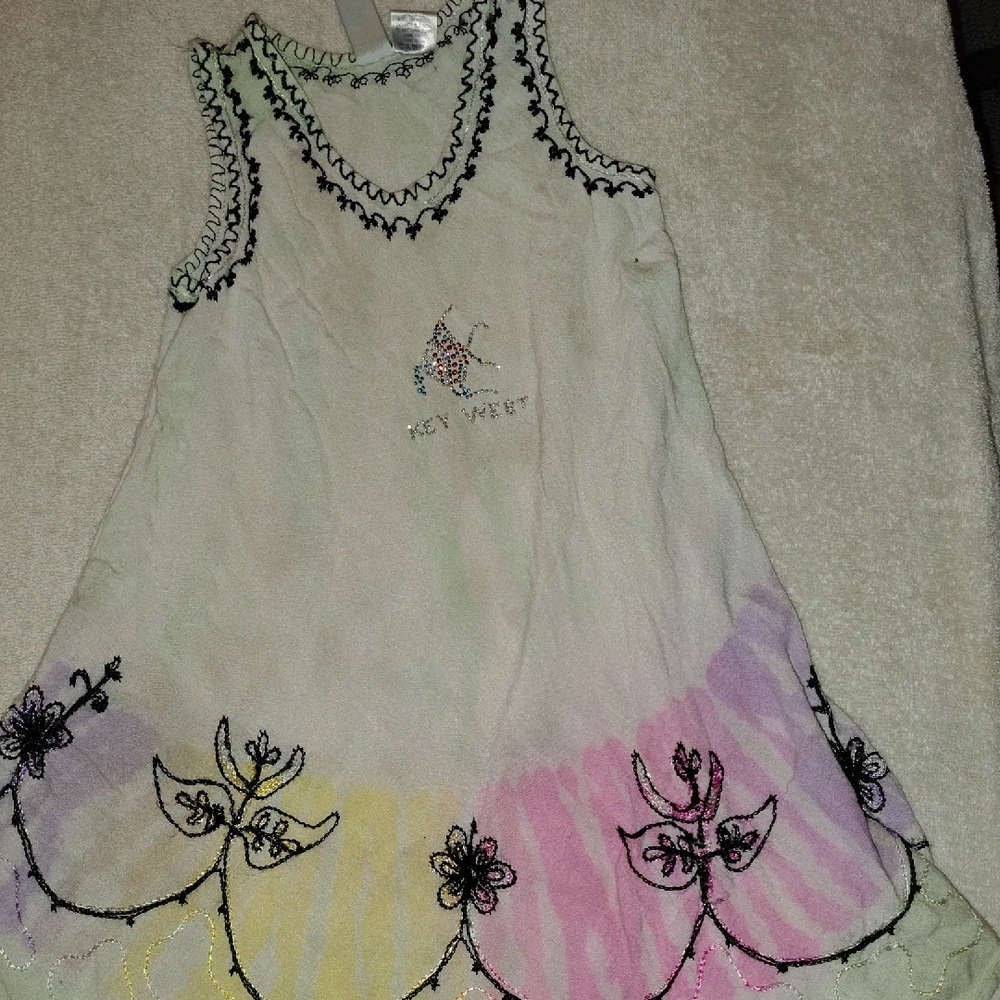 India Boutique Vibrant Embroidered Dress